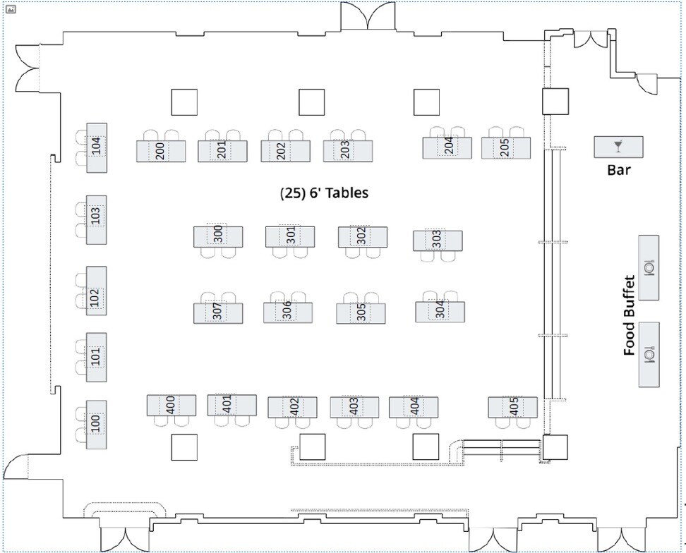 LS exhibit layout